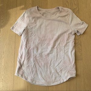 Lululemon pink long distance shirt - 4